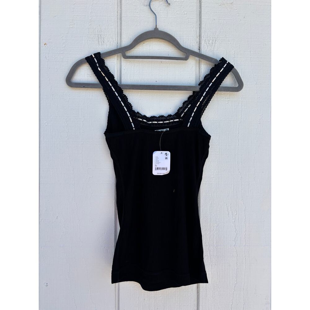 NWT Free People Intimately Only You Tank, Black, Size XS - Picture 4 of 8
